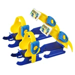 Dziecięce łyżwy saneczkowe na buty Worker Duckss Blue
