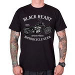 T-shirt koszulka BLACK HEART Chopper - Czarny