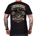 Triko BLACK HEART Old School Racer