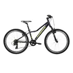 Junior Fahrrad Kross Hexagon JR 1.0 24" Gen 006 - námořnická modrá / žlutá / lesk