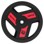 Obciążenie gumowane talerz inSPORTline Herk 25 kg 30 mm