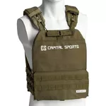 sportfelszerelés Capital Sports Battlevest 2.0 2 x 4 kg - zöld