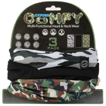 Universal Multi-Functional Neck Warmer Oxford Comfy 3-Pack - Camouflage