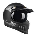 Moto přilba Lazer Cross TT Line Grey - Black Grey Matt