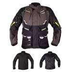 Moto bunda W-TEC Daimick - černo-šedá