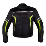 Herren-Motojacke BOS Laganas - Black/Yellow