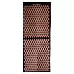 Akupresurní podložka inSPORTline AKU-1000 125 x 50 cm - černá-mocha mousse