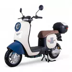 Skuter elektryczny Keren Beike 10" - brązowo-niebieski