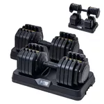 Sada nastavitelných jednoručních činek inSPORTline DuraBell® 2x 5-41 kg
