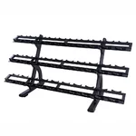 Three-Shelf Single-Handed Dumbbell Rack inSPORTline GymRack III