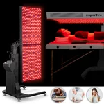 Red LED Light Therapy Panel inSPORTline Supetar - Black