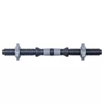 Hřídel na jednoruční činku inSPORTline Plafor 41cm/30mm plastová, se závitem a objímkami
