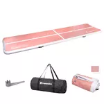 Ścieżka akrobatyczna do ćwiczeń Airtrack inSPORTline Airstunt 500x100x10 cm pink