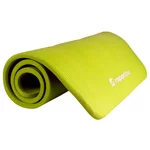 Exercise Mat inSPORTline Fity 140 x 61 cm - Green Yelow