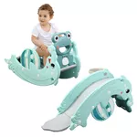 3-in-1 Children’s Slide & Swing Set inSPORTline Frofino - Mint