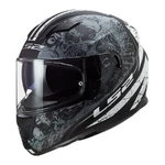 Motocyklová helma LS2 FF320 Stream Evo Throne Black Titanium