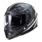 Motorradhelm LS2 FF320 Stream Evo Throne Black Titanium