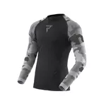 Moto thermo triko Rebelhorn Freeze II Jersey - černá-kamufláž