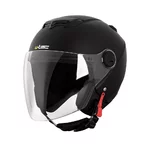 Kask motocyklowy otwarty W-TEC YM-617 na skuter - Matowy Czarny