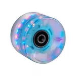 Świecące kółko do penny boardu 60*45 mm z łożyskami ABEC 7 - Jasno-niebieski