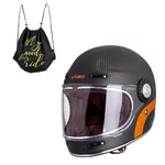 Motorcycle Helmet W-TEC Matt Carbon