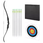 Archery Set inSPORTline Steepchuck 28 lbs. + EXTRA 6 Arrows & 1 Paper Target/Target Board