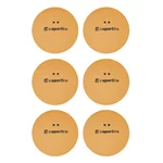 Table Tennis Balls inSPORTline Elisenda S2 – 6 Pcs. - Orange