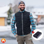 Men’s Heated Vest W-TEC HEATstem w/ 10,000 mAh Power Bank