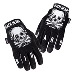 Motorcycle Gloves W-TEC Black Heart Web Skull