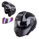 Kask motocyklowy szczękowy z blendą W-TEC FS-907 P/J + szybka