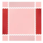 Ramp Pieces for Puzzle Mat inSPORTline Simple Red – 2 Pcs.