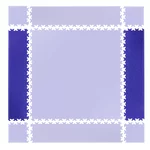 Ramp Pieces for Puzzle Mat inSPORTline Simple Blue – 2 Pcs.