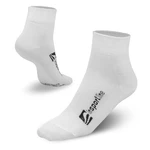 Bambusové střední ponožky inSPORTline Bambuo Crew AG+ - bílá