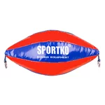 Worek treningowy SportKO GP2 22x40cm / 4,5kg - Niebiesko-czerwony