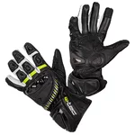 W-TEC Evolation Motorradhandschuhe - schwarz-wieß-fluo