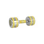 Chrome Dumbbell inSPORTline Yellsteel 7 kg