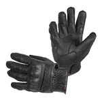 Leather Motorcycle Gloves B-STAR McLeather - Black