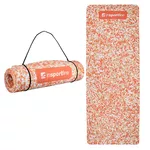 Exercise Mat inSPORTline Camu 173x61x0.8cm - Orange Camu