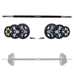 Barbell + Weight Plate Set inSPORTline Pumpstar 2 – 20kg - 2nd quality