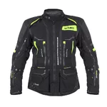 Motorcycle Jacket W-TEC Aircross - Black-Fluo Yellow