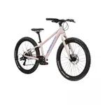 Juniorské dívčí kolo Kross LEA JR 2.0 24" - model 2025 - růžová / fialová / lesk