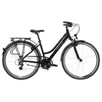 Dámsky trekingový bicykel Kross Trans 2.0 28" Gen 002 - čierna/šedá