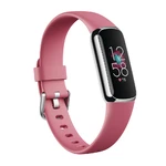 Hodinky s pulsmetrem Fitbit Luxe Platinum/Orchid