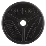 Olympijský litinový kotouč Marbo Sport MW-O25 OLI 25 kg 50 mm