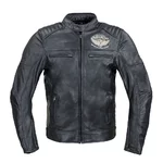 Men’s Leather Motorcycle Jacket W-TEC Black Heart Wings