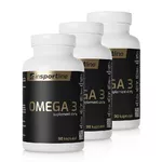 ZESTAW 3 x inSPORTline Omega 3 + EPA + DHA + WITAMINA E 270 kapsułek