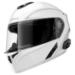Moto helma Sena Outrush R Glossy White