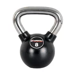 Hantla gumowana inSPORTline Kettlebell Profi 8 kg