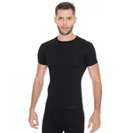 Men’s Short-Sleeved T-Shirt Brubeck Active Wool - Black