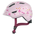 Gyerek kerékpáros sisak Abus Smiley 3.0 - Rózsaszín Hercegnő